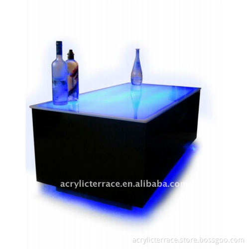 illuminated coffee table